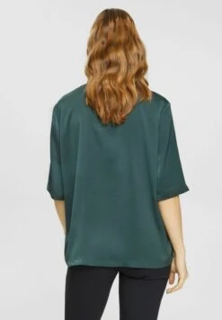 ESPRIT Bluse - Dark Teal Green -Sommerkleidung Für Damen 2f1d5b391d214131b9df6db63452bb20
