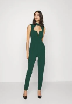 Wal G LANGLEY CUPPED - Jumpsuit - Forest Green