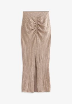 Next TEXTURE RUCHED FRONT MIDI STANDARD - Maxirock - Stone Natural 11 Next TEXTURE RUCHED FRONT MIDI STANDARD - Maxirock - Stone Natural -Sommerkleidung Für Damen 3005a96f17a6412180c27ac7b519732c