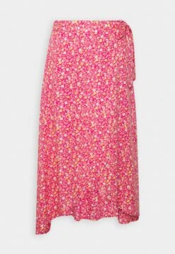 Pieces PCTALA WRAP SKIRT - Wickelrock - Black -Sommerkleidung Für Damen 323bf99d9fb44cf887ee9436986fbb99