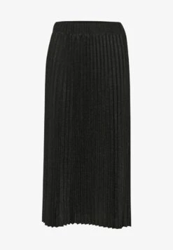 Kaffe KALINDA - A-Linien-Rock - Black W Black Lurex -Sommerkleidung Für Damen 34a95899cd824e97aec5b3fed2dfe307