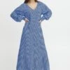 PZSAVINO - Maxikleid - Blue Printed 2 PZSAVINO - Maxikleid - Blue Printed -Sommerkleidung Für Damen 34c94cd3c6274db09de81d5e984e2887