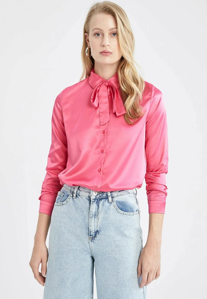 DeFacto REGULAR FIT - Hemdbluse - Pink 3 DeFacto REGULAR FIT - Hemdbluse - Pink