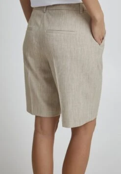 Fransa FRFAMIRA - Shorts - Oxford Tan Melange -Sommerkleidung Für Damen 38ebb8993d8c40869844aee30eda535f