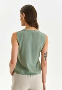 BEZ RĘKAWÓW - Hemdbluse - Zielony 10 BEZ RĘKAWÓW - Hemdbluse - Zielony -Sommerkleidung Für Damen 3a82b2d4b6634950b56e196fdf98cd45