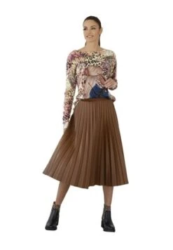 Rich&royal PLISSEE - A-Linien-Rock - Croissant 12 Rich&royal PLISSEE - A-Linien-Rock - Croissant -Sommerkleidung Für Damen 3ab756c3ded94f728baed162f0407ad8