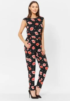 Jumpsuit - Flowers -Sommerkleidung Für Damen 3ac58efcf6de4147bd40b60c6b141341