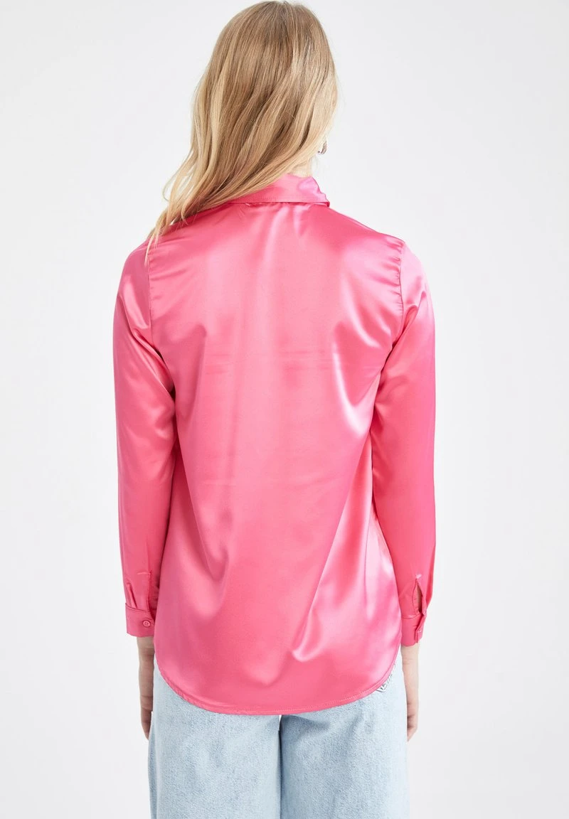 DeFacto REGULAR FIT - Hemdbluse - Pink 5 DeFacto REGULAR FIT - Hemdbluse - Pink – Bild 3