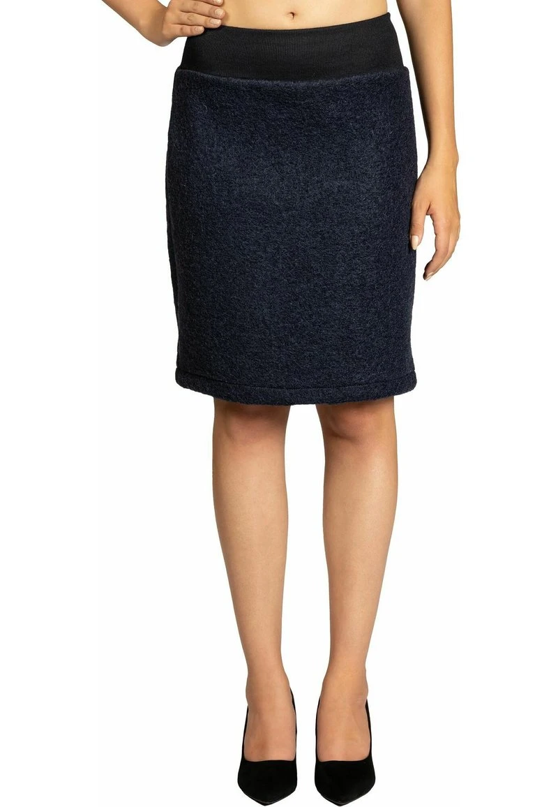 Bleistiftrock - Dunkelblau 3 Bleistiftrock - Dunkelblau