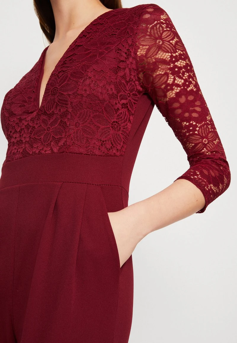 Wal G LEE - Jumpsuit - Wine 8 Wal G LEE - Jumpsuit - Wine – Bild 6