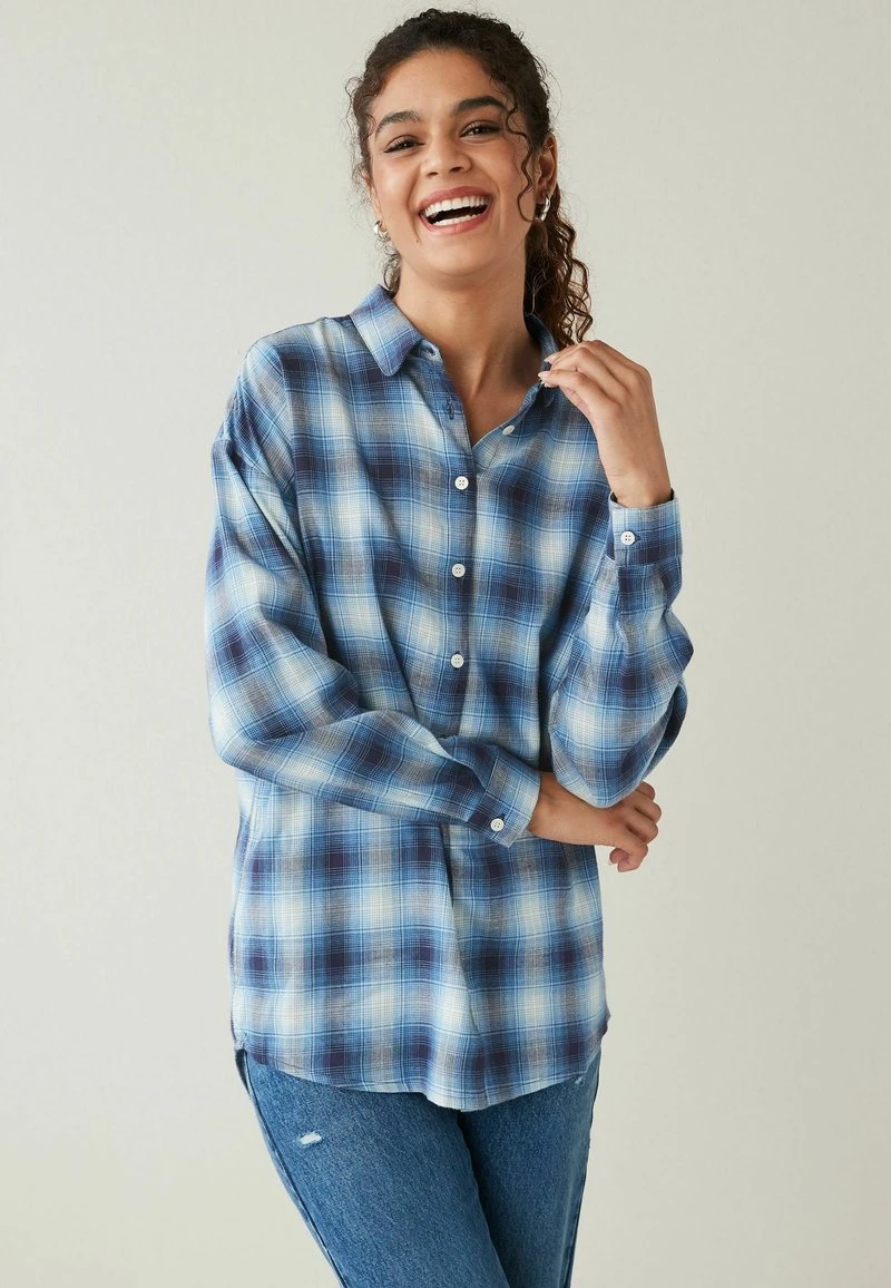 Next CHECK - Hemdbluse - Blue 7 Next CHECK - Hemdbluse - Blue – Bild 5