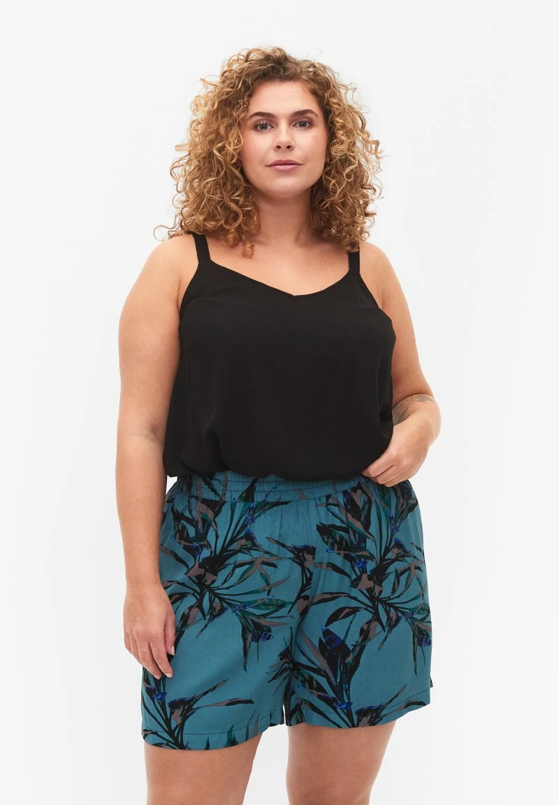 Zizzi Shorts - Sea Pine Leaf 4 Zizzi Shorts - Sea Pine Leaf – Bild 2