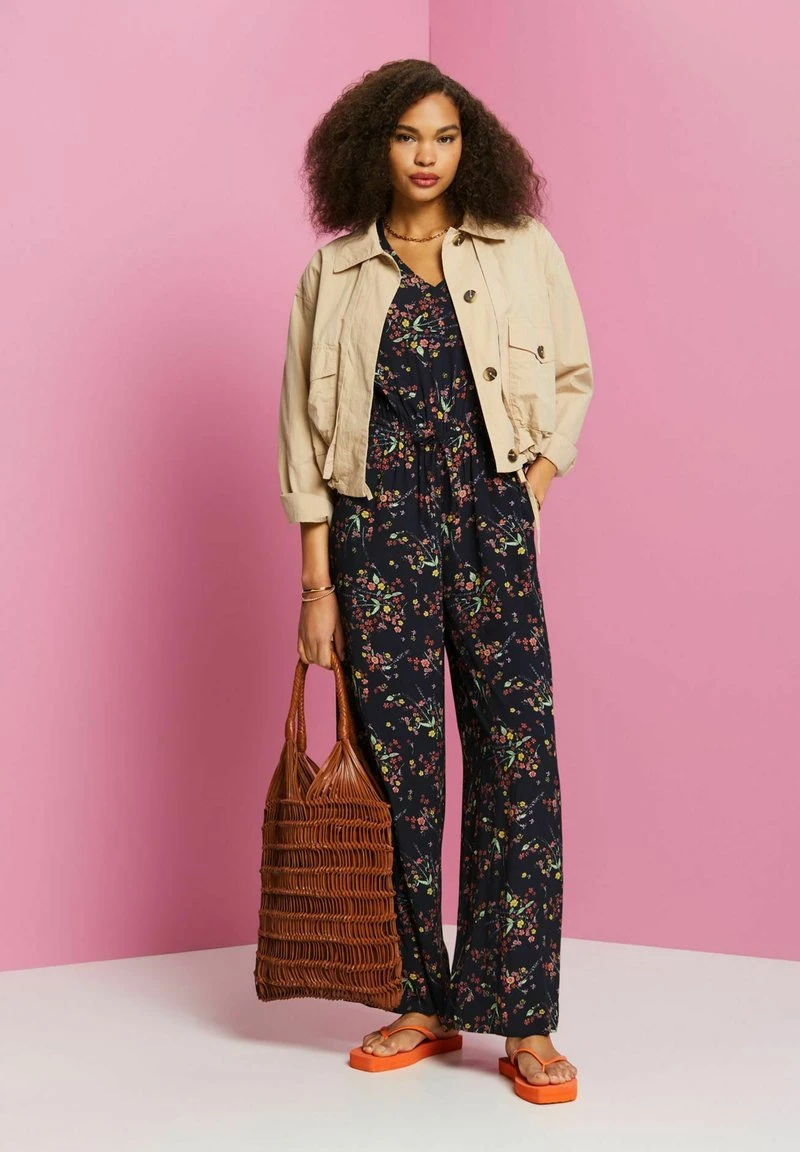 Edc By Esprit OVERALLS - Jumpsuit - Blue 3 Edc By Esprit OVERALLS - Jumpsuit - Blue