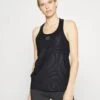 Adidas By Stella Mccartney TANK - Top - Black -Sommerkleidung Für Damen 4b2a53020eef420c95fed07fb13139a0