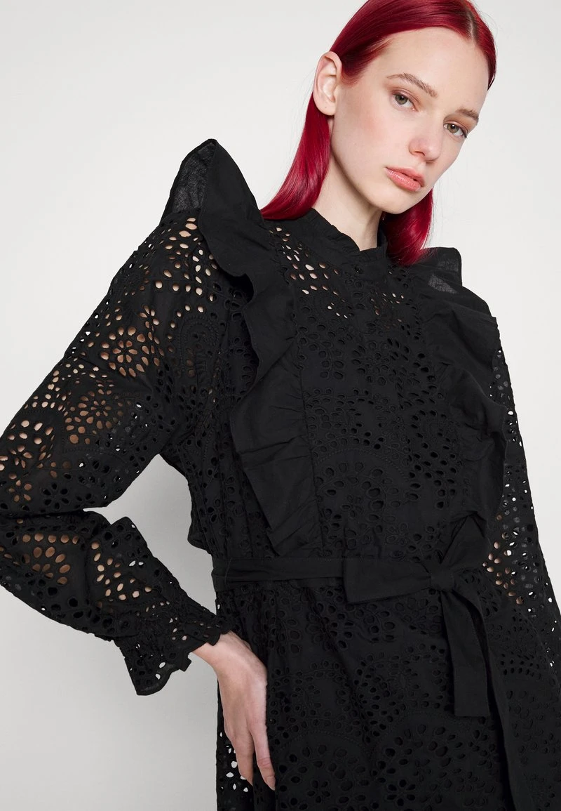 Bruuns Bazaar SIENNA KANDRA DRESS - Freizeitkleid - Black 7 Bruuns Bazaar SIENNA KANDRA DRESS - Freizeitkleid - Black – Bild 5