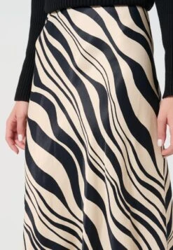 MADE IN TÜRKIYE - A-Linien-Rock - Beige -Sommerkleidung Für Damen 4c10ab09e51e4fbd83a90d3f5026783d