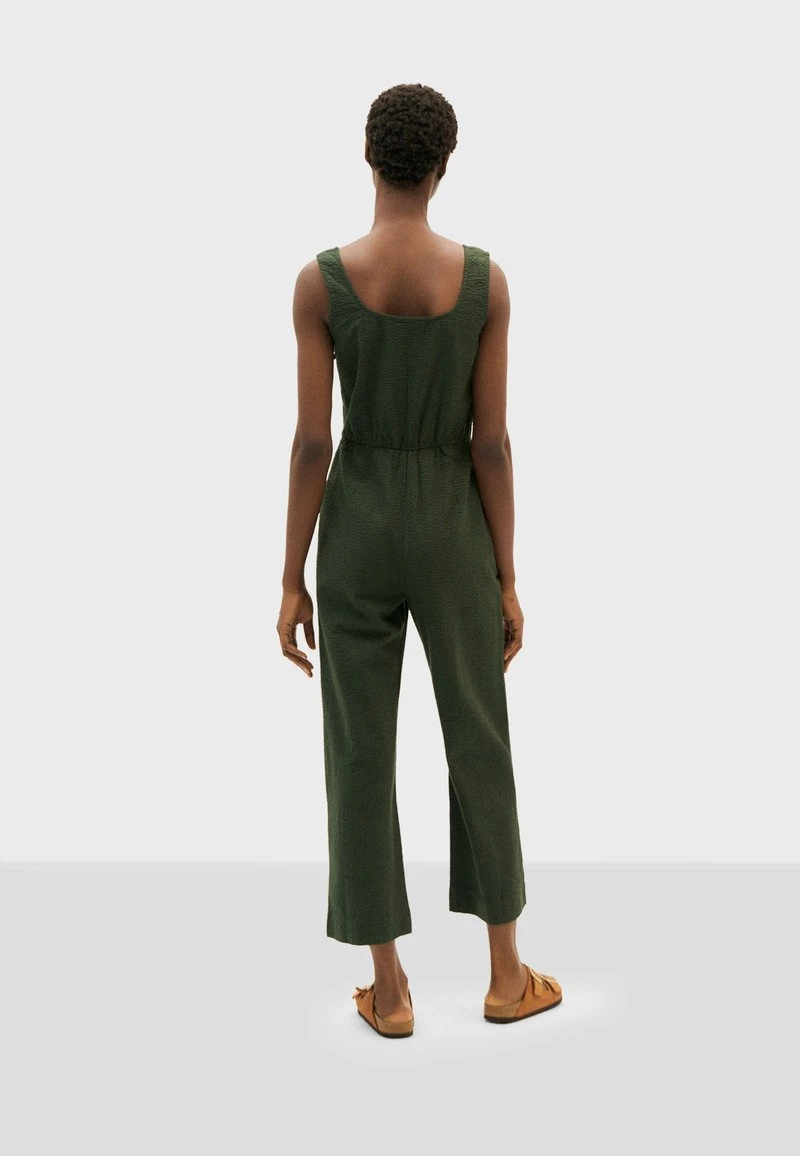 Thinking Mu RAFFLESIA - Jumpsuit - Dark Green 5 Thinking Mu RAFFLESIA - Jumpsuit - Dark Green – Bild 3