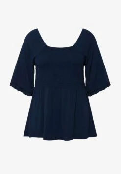 Ulla Popken SMOCKÉE À LIGNE EN A DÉCOLLETÉ CARRÉ ET MANCHES COURTES - T-Shirt Print - Bleu Nuit Mat 12 Ulla Popken SMOCKÉE À LIGNE EN A DÉCOLLETÉ CARRÉ ET MANCHES COURTES - T-Shirt Print - Bleu Nuit Mat -Sommerkleidung Für Damen 4d7d2f6a2abc4528b56dcdf3628ddd07