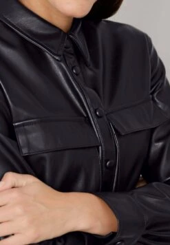 Hemdbluse - Schwarz -Sommerkleidung Für Damen 4ed7f4873203428b836ef012326f1d29