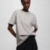 PULL & BEAR T-Shirt Basic - Grey 2 PULL & BEAR T-Shirt Basic - Grey -Sommerkleidung Für Damen 4f341e29a4154b61bf035b28b8f83f8d