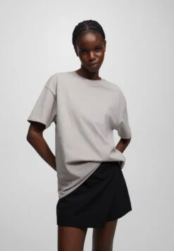 PULL & BEAR T-Shirt Basic - Grey