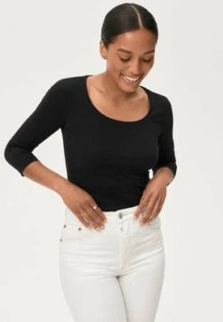 ANNA - Langarmshirt - Weiß 13 ANNA - Langarmshirt - Weiß -Sommerkleidung Für Damen 50536e0eaad84b508dda0b0e4e471b05