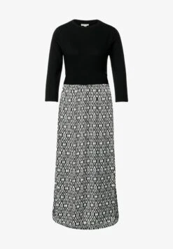 STREET ONE Freizeitkleid - Schwarz -Sommerkleidung Für Damen 50c3d23c34d2490f8a0928625f2b2828