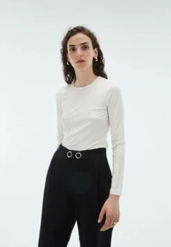 LONG SLEEVE - Langarmshirt - White -Sommerkleidung Für Damen 5216450253cc4fc295b5cbc5c882fb36 1