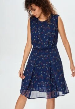 RIVIERA - Freizeitkleid - Printed Navy Blue -Sommerkleidung Für Damen 53a1b76872e94332a1bd1b5a521d981d