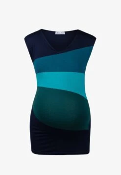 UMSTANDSBLUSE MIT SCHULTERTRÄGERN MIT FÜTTERUNGSMÖGLICHKEIT - Bluse - Dunkelblaue Himbeere 12 UMSTANDSBLUSE MIT SCHULTERTRÄGERN MIT FÜTTERUNGSMÖGLICHKEIT - Bluse - Dunkelblaue Himbeere -Sommerkleidung Für Damen 53b4d8a3620a4c0487052f2d01f1c84e