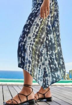 Next TIE DYE HANKY STANDARD - Maxirock - Blue -Sommerkleidung Für Damen 543990c9dc6e46829b94b072d4f02312