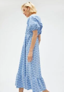 Koton FLORAL HEART NECK - Freizeitkleid - Blue 11 Koton FLORAL HEART NECK - Freizeitkleid - Blue -Sommerkleidung Für Damen 576f03b713634d5ea14974053de150ea