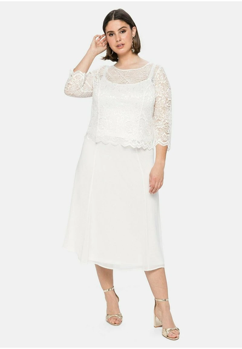 Sheego ROCK - A-Linien-Rock - Offwhite 4 Sheego ROCK - A-Linien-Rock - Offwhite – Bild 2