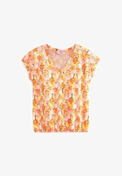Next BUBBLE HEM STANDARD - T-Shirt Print - Pink Ditsy Oranges -Sommerkleidung Für Damen 5abd07518d3244509085cfb3bb9b0cc0