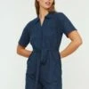 Trendyol Jumpsuit - Navy Blue -Sommerkleidung Für Damen 5c816e40c70e4204a0145cdea0664523