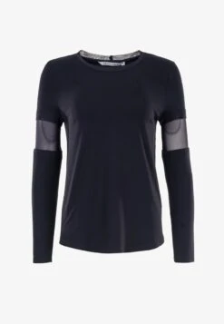 HELMIDGE LANG - Bluse - Blau 12 HELMIDGE LANG - Bluse - Blau -Sommerkleidung Für Damen 5ce3957091a447b9b7bec231b80965a3