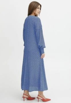 PZSAVINO - Maxikleid - Blue Printed 10 PZSAVINO - Maxikleid - Blue Printed -Sommerkleidung Für Damen 5cf911364ff542c29bb9a5075379d4d9