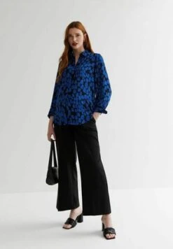 New Look LEOPARD PRINT LONG HEM - Hemdbluse - Red Pattern -Sommerkleidung Für Damen 5f17b69a98184a30a48e7109ef094299