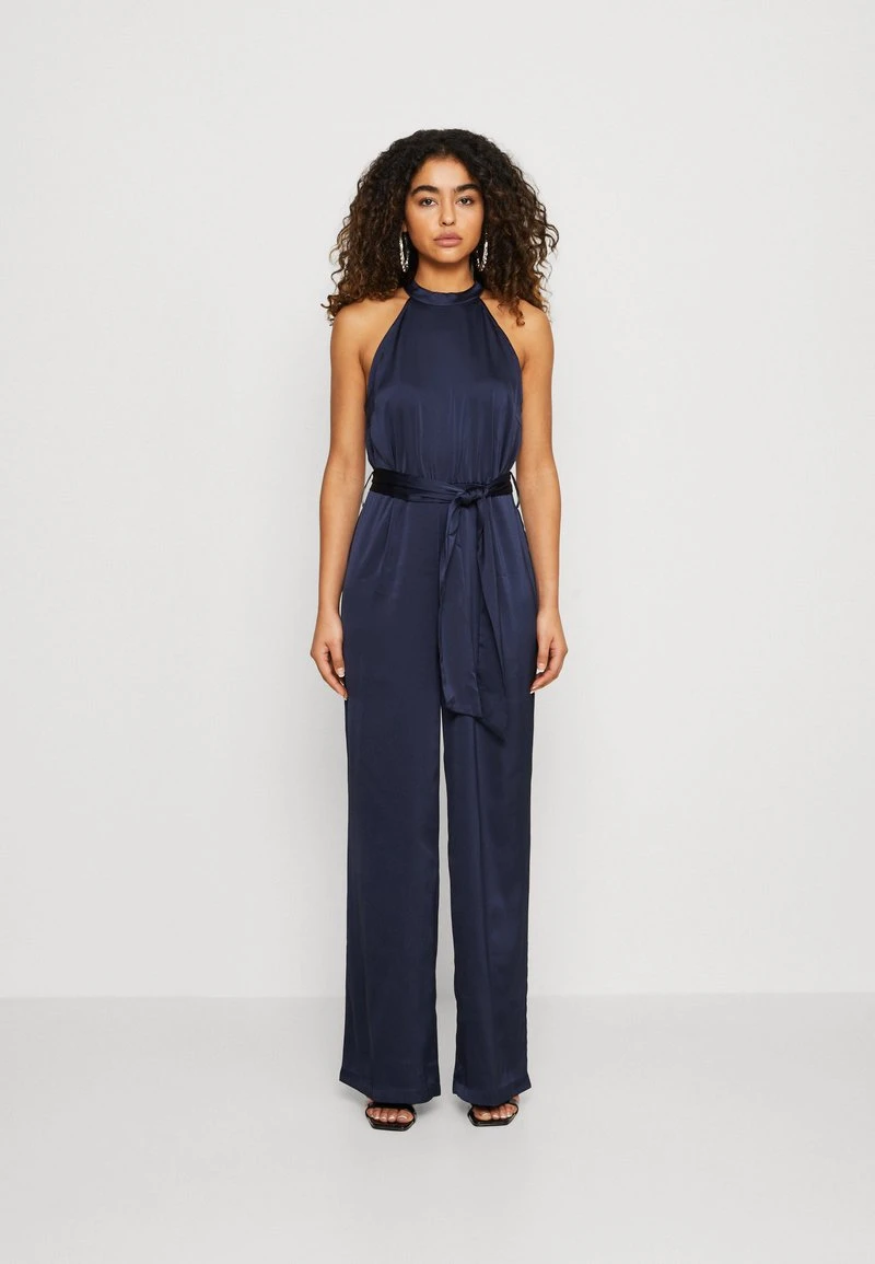 YASFELINA HIGH NECK - Jumpsuit - Evening Blue 2 YASFELINA HIGH NECK - Jumpsuit - Evening Blue