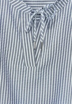 STREET ONE GESTREIFTE - Bluse - Blau -Sommerkleidung Für Damen 606cfe41aa254dcea072b10875820dfb