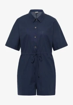 Dreimaster BOLINE - Jumpsuit - Marine 12 Dreimaster BOLINE - Jumpsuit - Marine -Sommerkleidung Für Damen 61115c9f7af94b4c9cd7bf25b5a7ea81