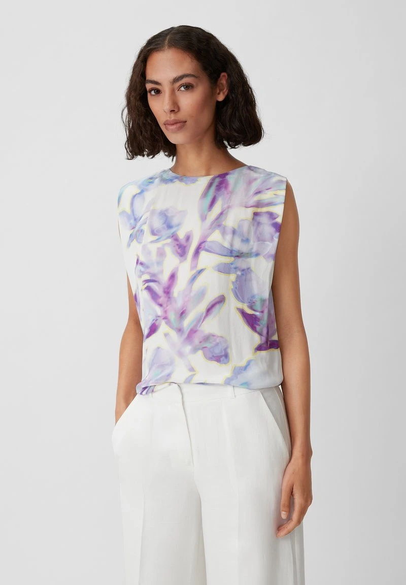 Comma Bluse - Weiß 3 Comma Bluse - Weiß