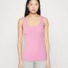 Pieces PCKITTE TANK - Top - Pink
