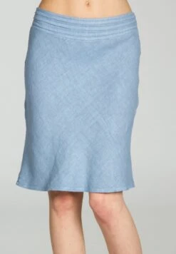 A-Linien-Rock - Jeans Blau -Sommerkleidung Für Damen 66ecbfc0447f46c494ff9f5fabd9c787 1