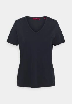 S.Oliver KURZARM - T-Shirt Basic - Navy