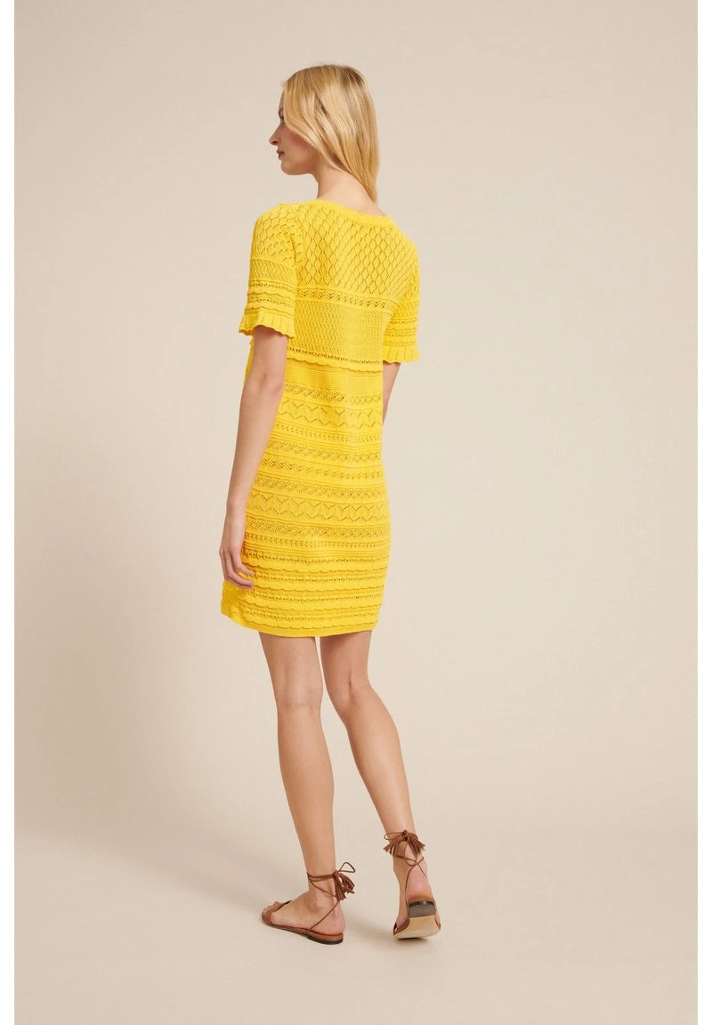 LUISA SPAGNOLI CASE - Freizeitkleid - Giallo 4 LUISA SPAGNOLI CASE - Freizeitkleid - Giallo – Bild 2