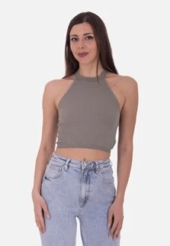 Armani Exchange IN FILO - Top - Beige 13 Armani Exchange IN FILO - Top - Beige -Sommerkleidung Für Damen 6e101bf0e1c24510b06d5702dc32c797