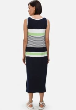 HELMIDGE Strickkleid - Blau -Sommerkleidung Für Damen 714804e7d7784358b7b770b1eae60299