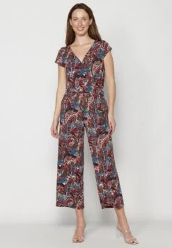 Koroshi SHORT SLEEVE - Jumpsuit - Multicolor Multi Coloured