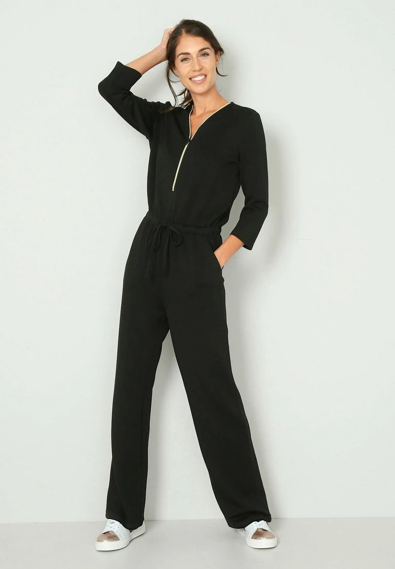 OVERALL - Jumpsuit - Schwarz 4 OVERALL - Jumpsuit - Schwarz – Bild 2